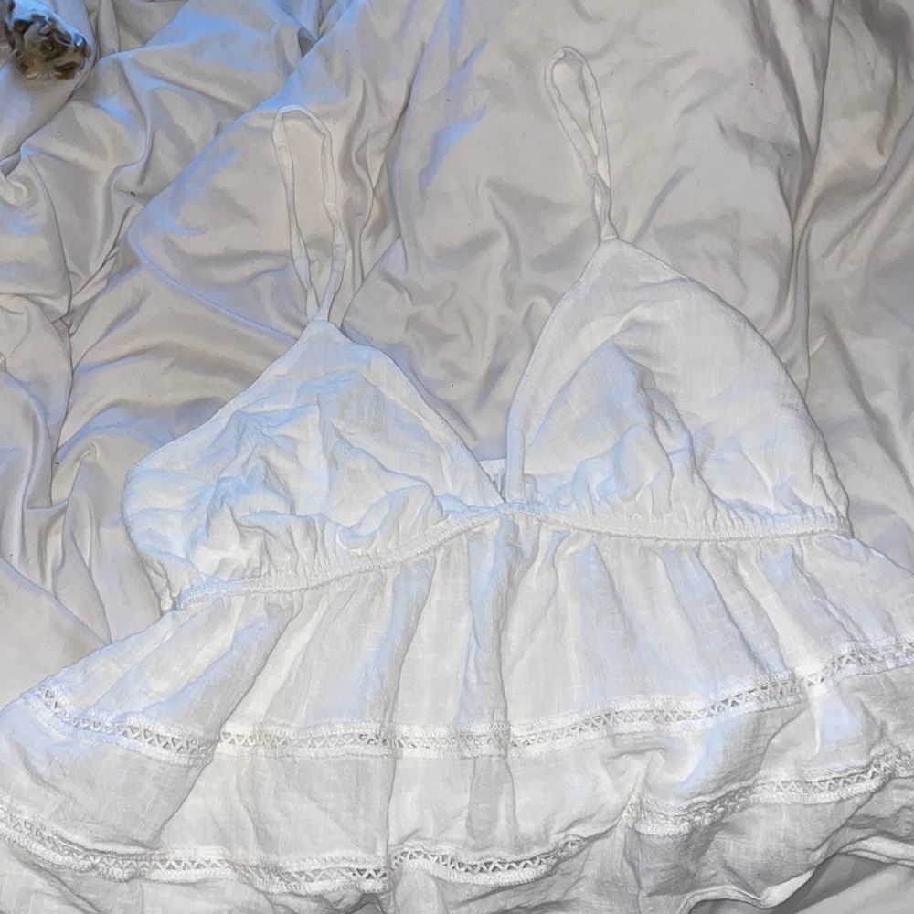 white flowy tank top size xxl